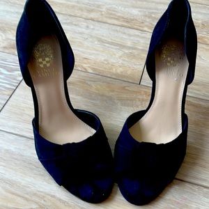 New Black Vince Camuto Suede Shoes no box